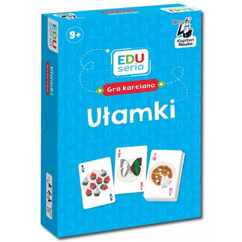 Kapitan Nauka Kapitan Nauka EDUseria. Ułamki. Gra karciana GR0818