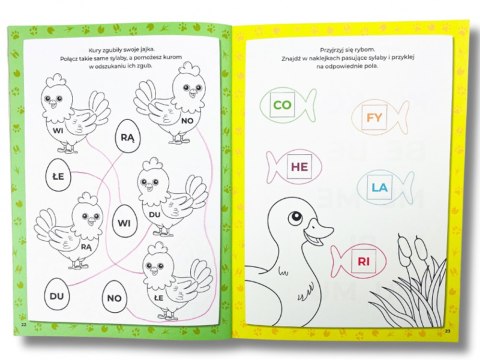 Kapitan Nauka Kapitan Nauka Kolorowanka sylabowa. Na wsi KS1211