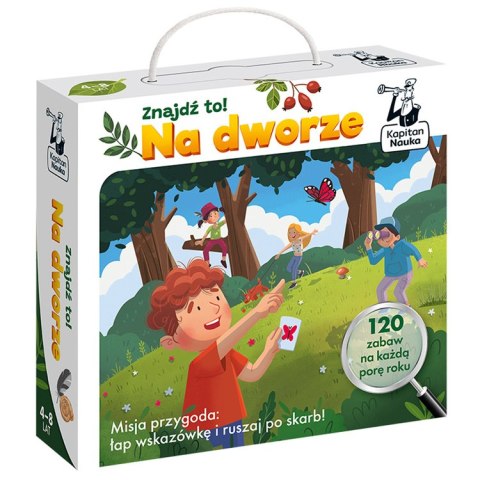 Kapitan Nauka Kapitan Nauka Znajdź to! Na dworze - 60 wyzwań KS1221