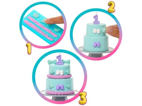 Mattel Mattel Barbie Party Unboxed lalka z serii: Urodziny + pies corgi ZA6066