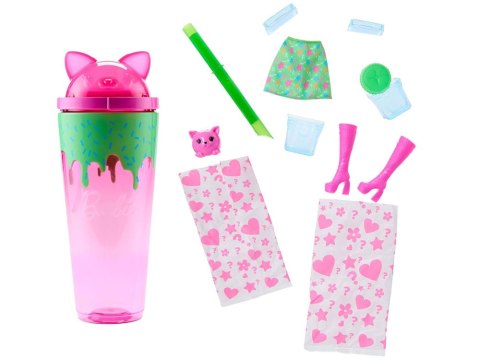 Mattel Mattel Barbie Pop Reveal lalka z serii: Shake + kot i akcesoria ZA6061