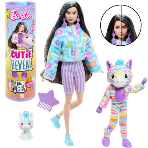 Mattel Mattel Barbie lalka Cutie Reveal Słodkie marzenia ZEBRA + akcesoria ZA6052