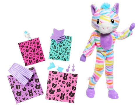 Mattel Mattel Barbie lalka Cutie Reveal Słodkie marzenia ZEBRA + akcesoria ZA6052