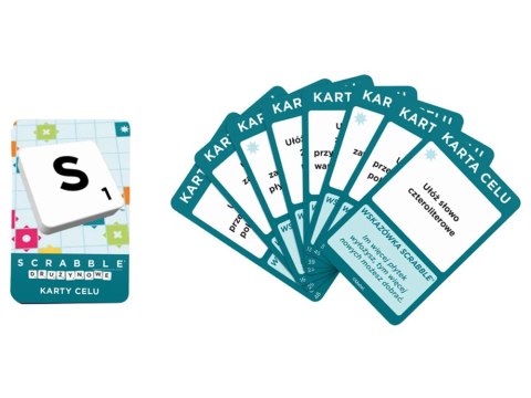 Mattel Mattel Gra słowna Scrabble 2w1 (edycja polska) - wersja odnowiona GR0828