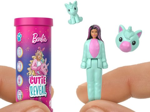 Mattel Mattel Mini Barbie Land Cutie Reveal Lalka niespodzianka w kostiumie ZA6040