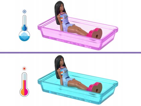 Mattel Mattel Mini Barbie Land Lalka turystka + autko kamper ZA6038 C