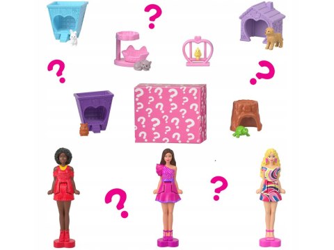 Mattel Mattel Mini BarbieLand Domek dla lalek + lalka i pupil + akcesoria ZA6039 B