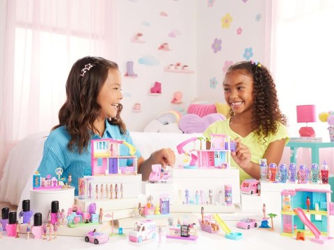 Mattel Mattel Mini BarbieLand Domek dla lalek + lalka i pupil + akcesoria ZA6039 B