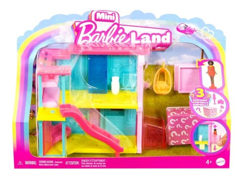Mattel Mattel Mini BarbieLand Domek dla lalek + lalka i pupil + akcesoria ZA6039 B