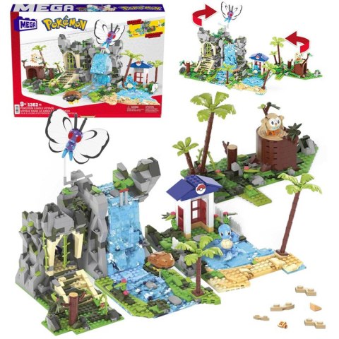 Mattel Mattel Zestaw MEGA Pokémon klocki 1362-ele + 4 figurki Pokemonów ZA6035