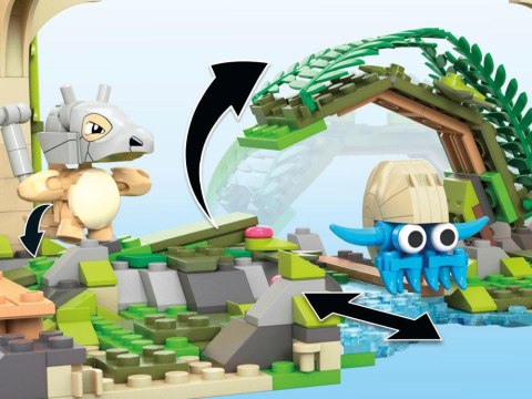 Mattel Mattel Zestaw MEGA Pokémon klocki 1362-ele + 4 figurki Pokemonów ZA6035