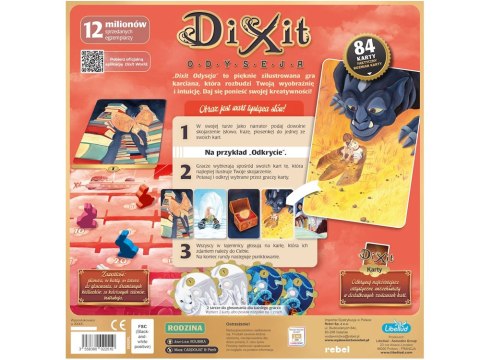 Rebel Rebel Narracyjna gra karciana Dixit Odyseja - wersja podstawowa z planszą GR0826