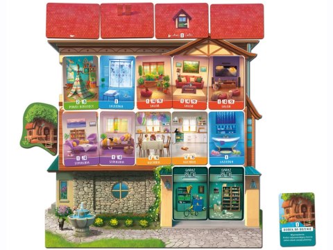 Rebel Rebel Rodzinna gra planszowa DOMEK o urządzaniu wnętrz z sercem i wyobraźnią GR0783