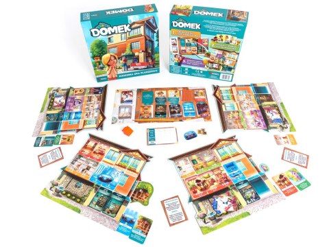 Rebel Rebel Rodzinna gra planszowa DOMEK o urządzaniu wnętrz z sercem i wyobraźnią GR0783