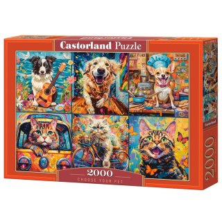 Castorland Puzzle 2000 elementów Choose Your Pet