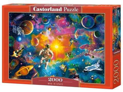 Castorland Puzzle 2000 elementów Man in Space kosmos