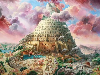Castorland Puzzle 3000 elementów Tower of Babel