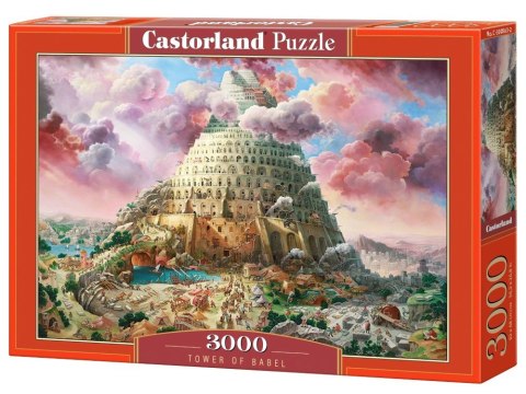 Castorland Puzzle 3000 elementów Tower of Babel