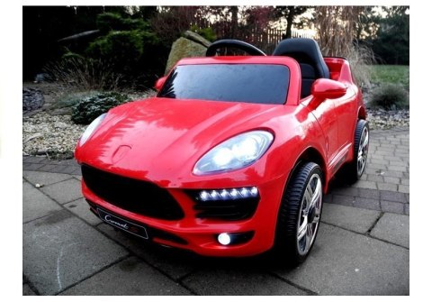 LEAN CARS Auto na akumulator Coronet S Czerwony