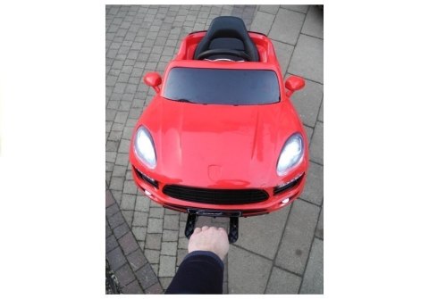 LEAN CARS Auto na akumulator Coronet S Czerwony