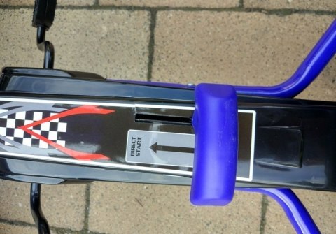 LEAN CARS Gokart Niebieski A-15 Pompowane Koła