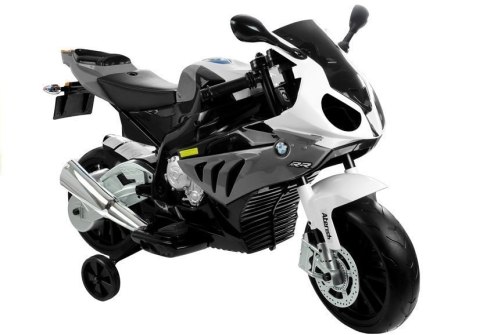 LEAN CARS Motocykl Motor na akumulator BMW S1000RR Srebrny