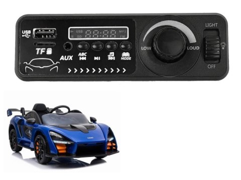 LEAN CARS Panel muzyczny do Auta McLaren Senna