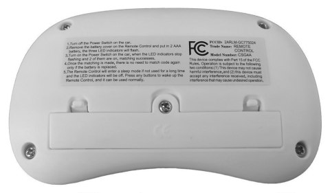 LEAN CARS Pilot 2.4G do Auta na Akumulator