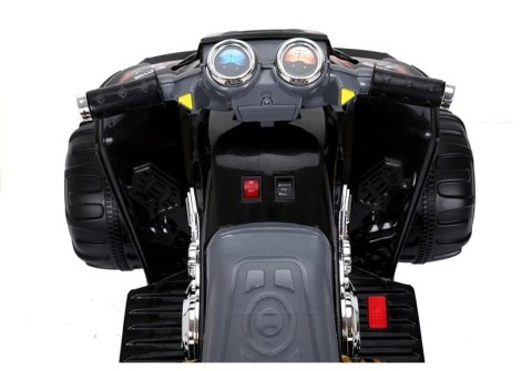 LEAN CARS Quad na Akumulator Duże Koła Czarny