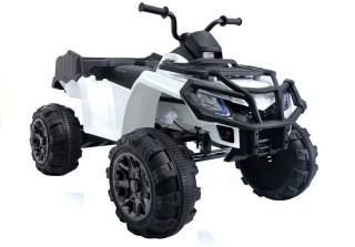 LEAN CARS Quad na akumulator BDM 0909 Biały 24V