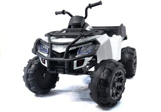 LEAN CARS Quad na akumulator BDM 0909 Biały 24V