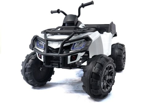 LEAN CARS Quad na akumulator BDM 0909 Biały 24V