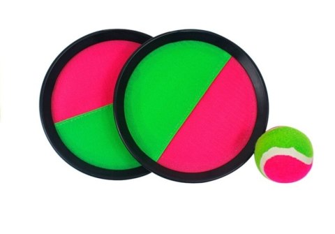 LEAN TOYS Gra Zręcznościowa Catch Ball Rzepy Piłka Squap