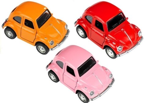 LEAN Toys Autko Klasyczne Pojazd Metalowe z Dźwiękiem Mix