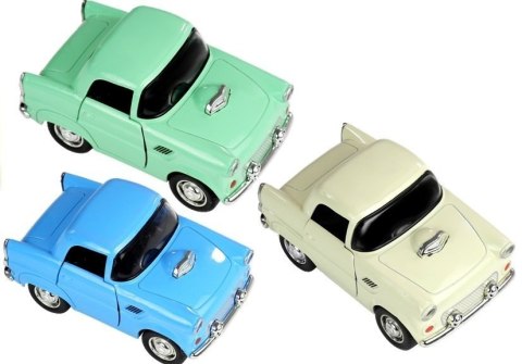 LEAN Toys Autko Klasyczne Pojazd Metalowe z Dźwiękiem Mix