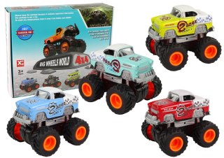 LEAN Toys Auto 4x4 Klasyczny Model Na Dużych Kołach 4 Kolory