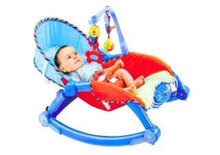 LEAN Toys Bujaczek Leżak Dla Maluszka + Pałąk Ze Zwierzakami