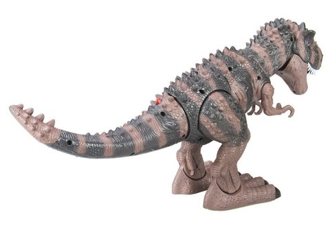 LEAN Toys Dinozaur Na Baterie Tyranozaur Rex Chodzący Brązowy