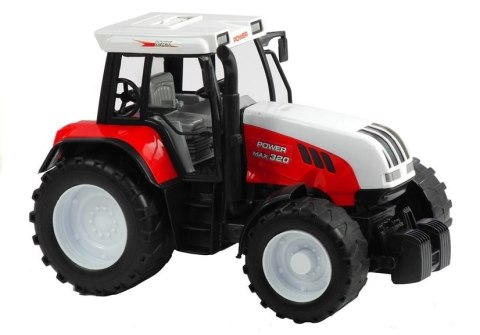 LEAN Toys Duży Traktor z Przyczepą Maszyna Rolnicza 65 cm