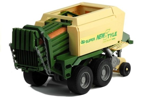 LEAN Toys Duży Traktor z Przyczepą Maszyna Rolnicza 65 cm