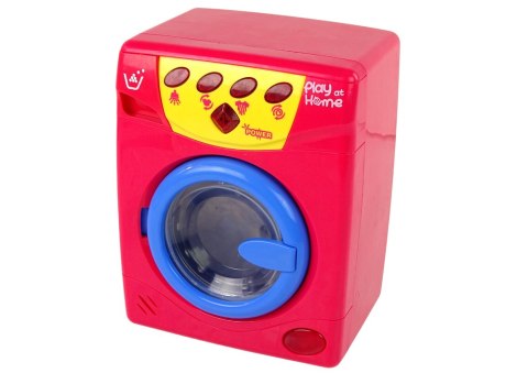 LEAN Toys Pralka na Baterie Otwierany Bęben z Wodą