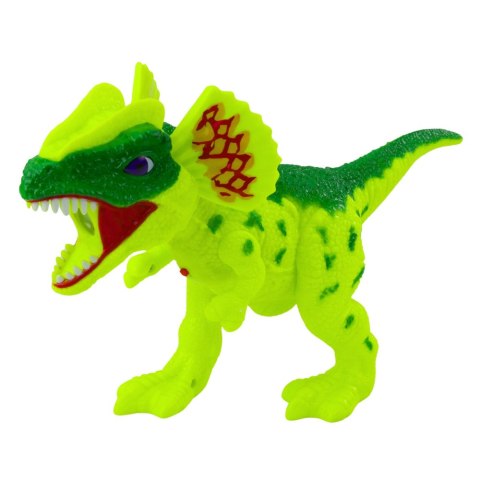 LEAN Toys Projektor Dinozaur Do Rysowania Malowania 18 Obrazków Pisaki 2w1