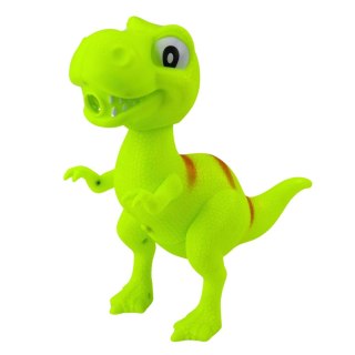 LEAN Toys Projektor Dinozaur T-Rex Do Rysowania Malowania 18 Obrazków Pisaki 2w1