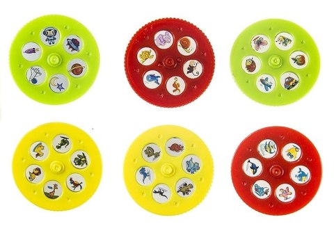 LEAN Toys Projektor Rzutnik Rakieta Do Malowania 36 Obrazków