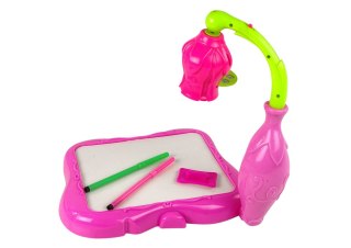 LEAN Toys Rzutnik Kwiatek Projektor do Malowania Akcesoria