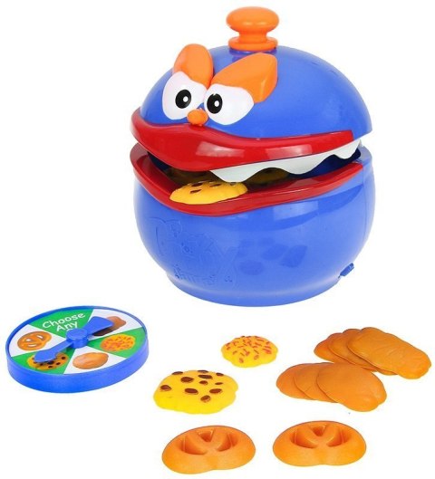 LEAN Toys Wesoła Gra Rodzinna Ciasteczkowy Potwór CookyGame