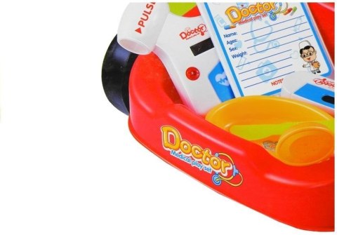 LEAN Toys Wózek Lekarski z Akcesoriami 22 Elementy