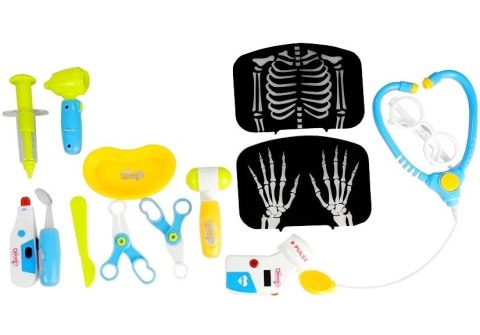 LEAN Toys Wózek Lekarski z Akcesoriami 22 Elementy