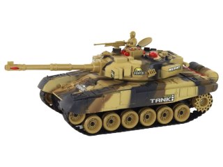 LEAN Toys Zestaw Czołgi Walczące Zdalnie Sterowane Czołg War Tank RC Bitwa Podczerwień