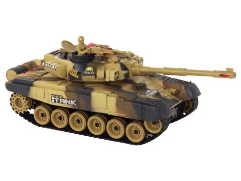 LEAN Toys Zestaw Czołgi Walczące Zdalnie Sterowane Czołg War Tank RC Bitwa Podczerwień